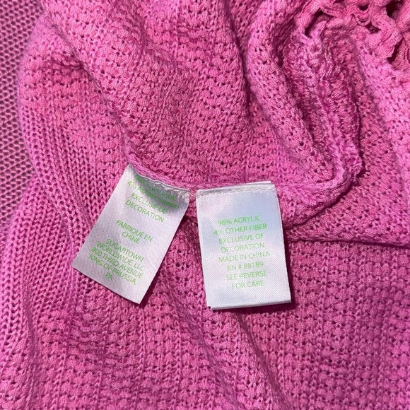 Lilly Pulitzer Tatum Cardigan Lilac Rose M - Picture 5 of 9